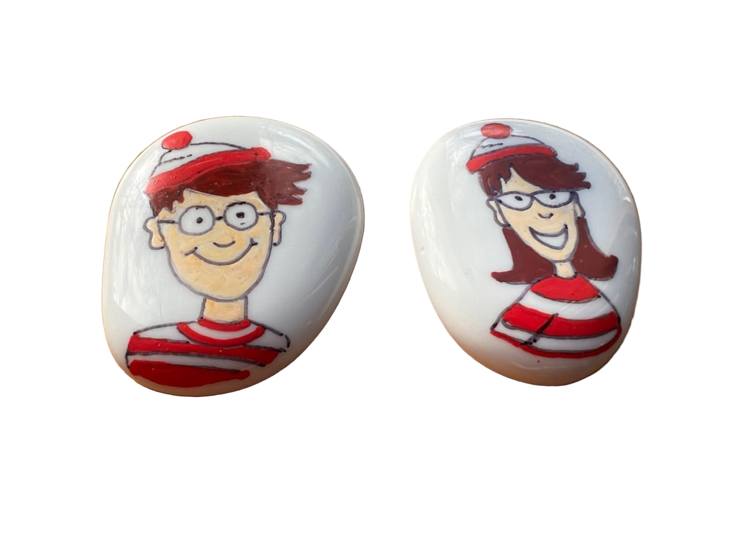 Large Story Painting Pebbles - White SGI Online