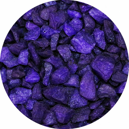 15kg Silk Luxury Quartz Crystal Chippings - Royal Purple - SGI Online SGI Online