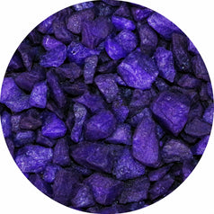 15kg Silk Luxury Quartz Crystal Chippings - Royal Purple - SGI Online