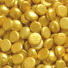 1 kg Glass Pebbles - Coated Gold