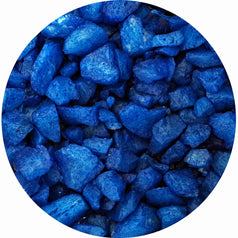 15kg Silk Luxury Quartz Crystal Chippings - True Blue - SGI Online