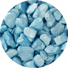 15kg Silk Luxury Quartz Crystal Chippings - Baby Blue - SGI Online
