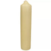 SGI Online beige church pillar candle with smooth surface and rounded top