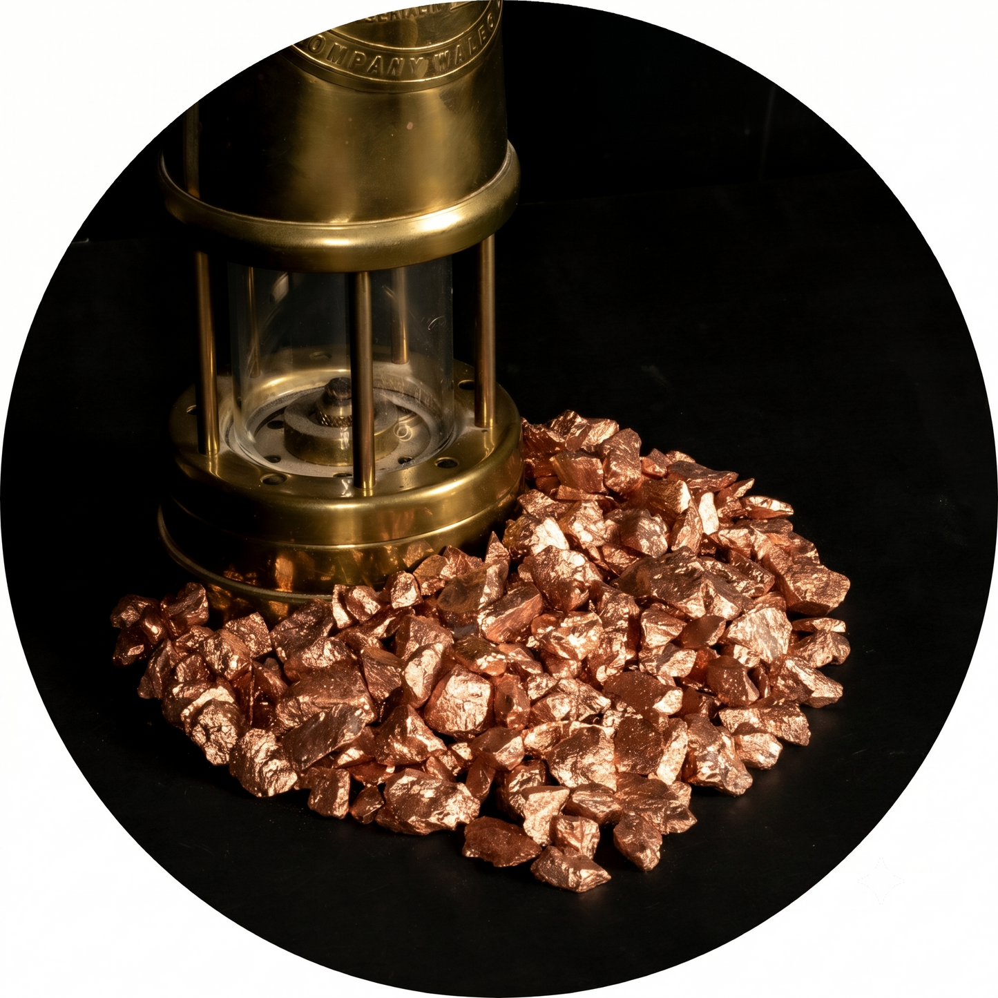 Silk Copper Quartz Crystal Chippings - Decorative - SGI Online SGI Online