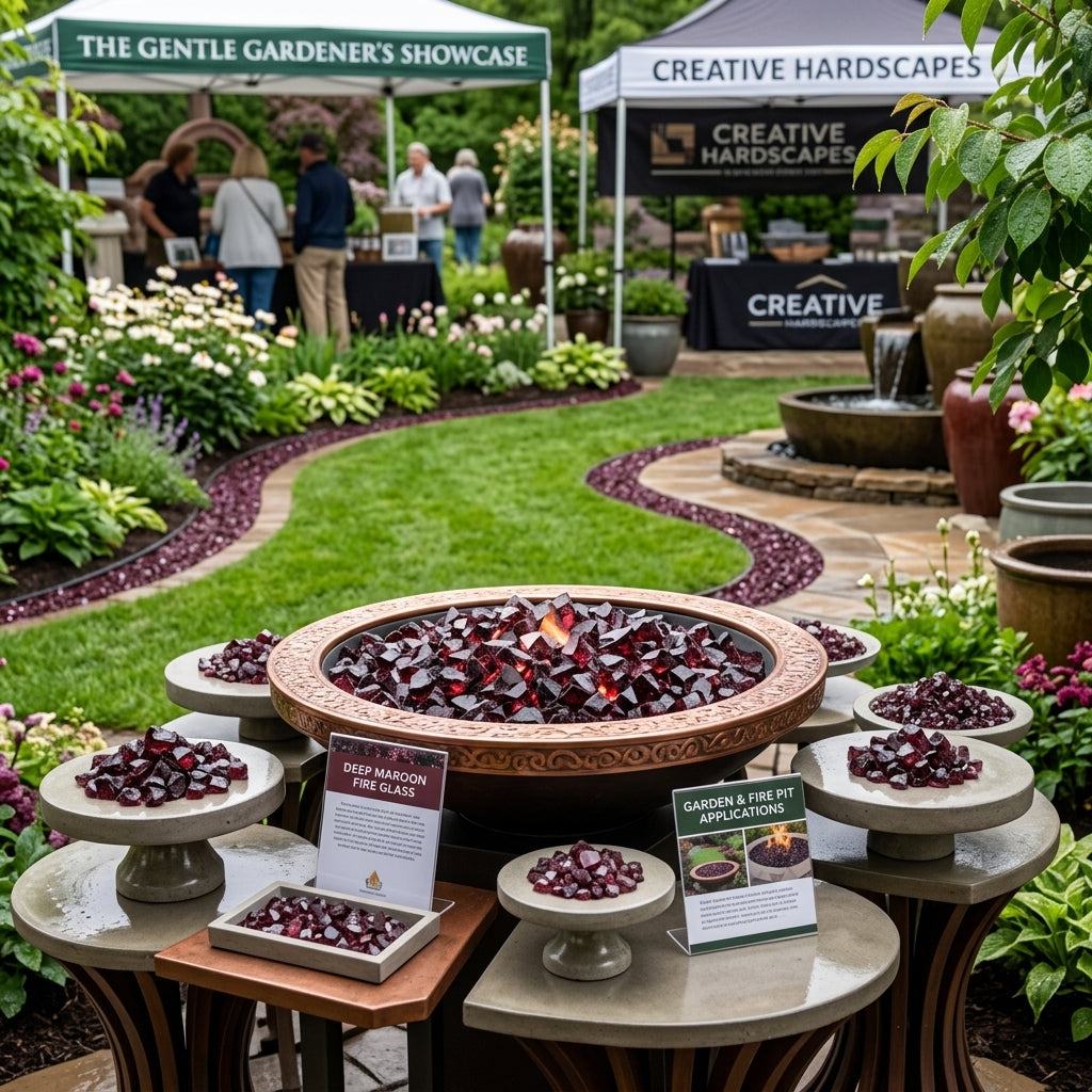 Decorative Lilac Large Glass Chippings - SGI Online