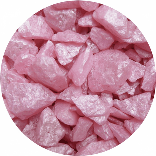 15kg Silk Luxury Quartz Crystal Chippings - Pink SGI Online