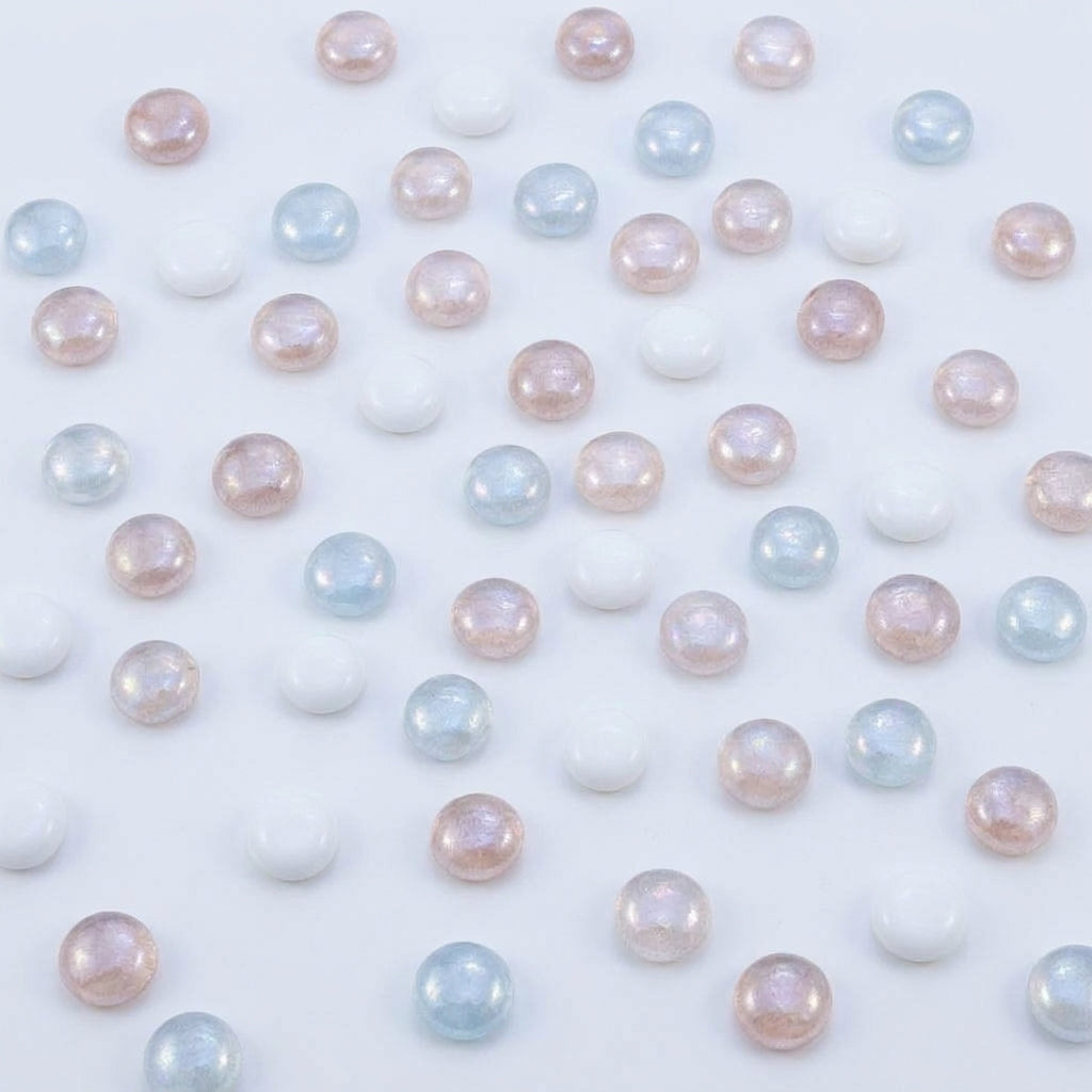 STONED Peach Melba Glass Pebbles for Decoration - SGI Online SGI Online