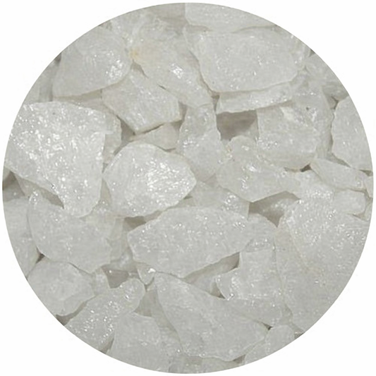 15kg Silk Luxury Quartz Crystal Chippings - Snow White - SGI Online SGI Online