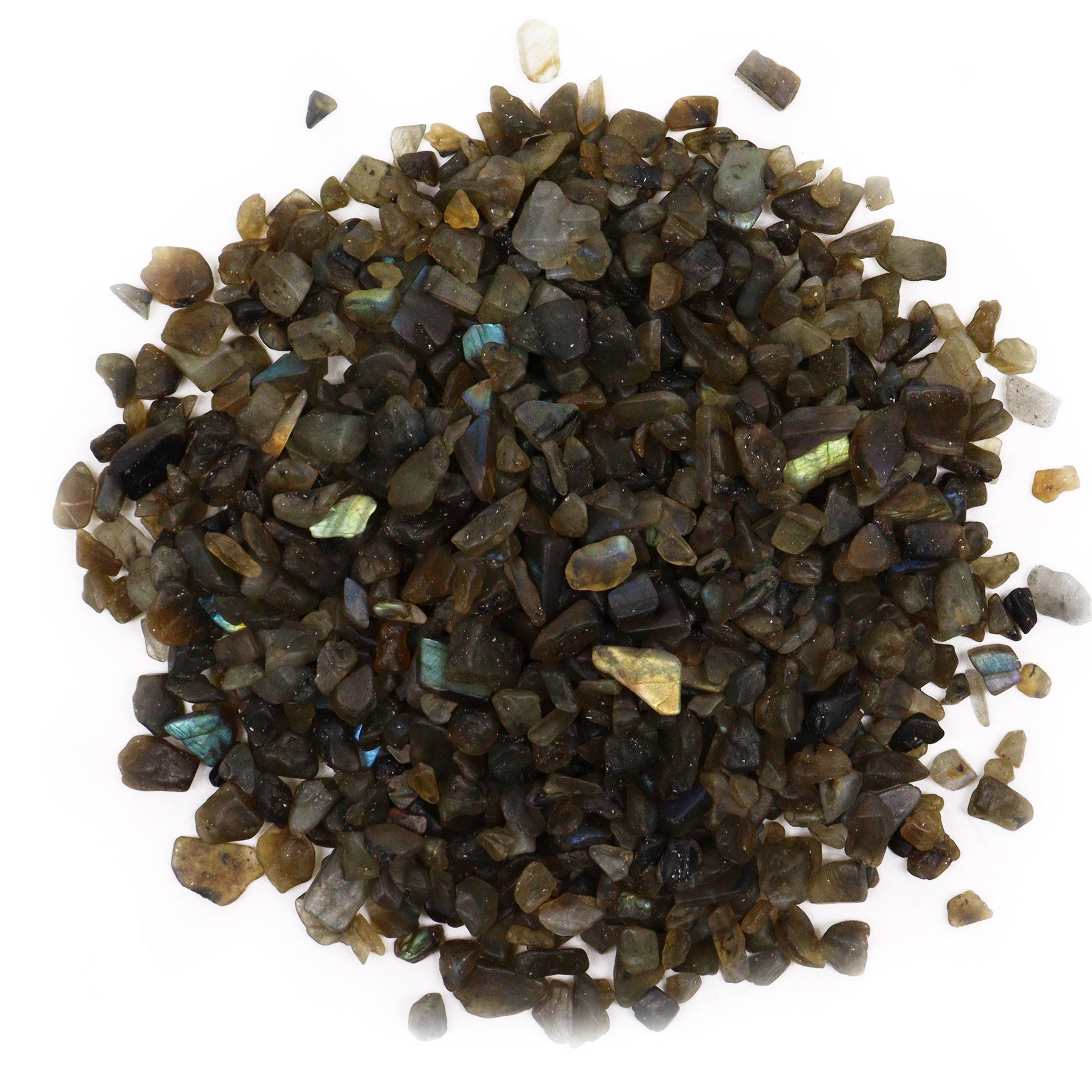 Natural Gemstone Chips - Labradorite - SGI Online