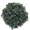 SGI Online polished moss agate gemstone chips in various green shades and natural patterns