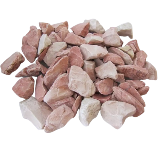 15Kg Coral Pink Garden and Landscaping Chippings 14-20mm