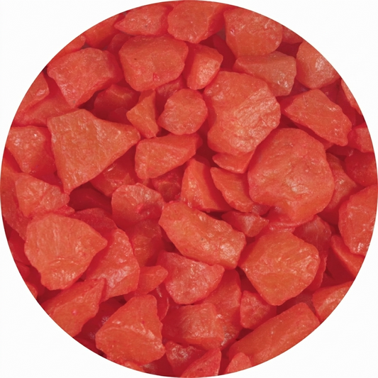 15kg Silk Luxury Quartz Crystal Chippings - Orange - SGI Online SGI Online