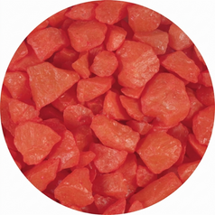 15kg Silk Luxury Quartz Crystal Chippings - Orange - SGI Online