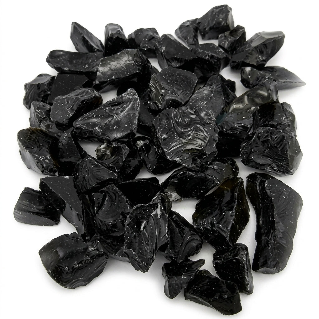 Black Glass Chippings 12–20mm, 4.8kg Decorative Pack - SGI Online