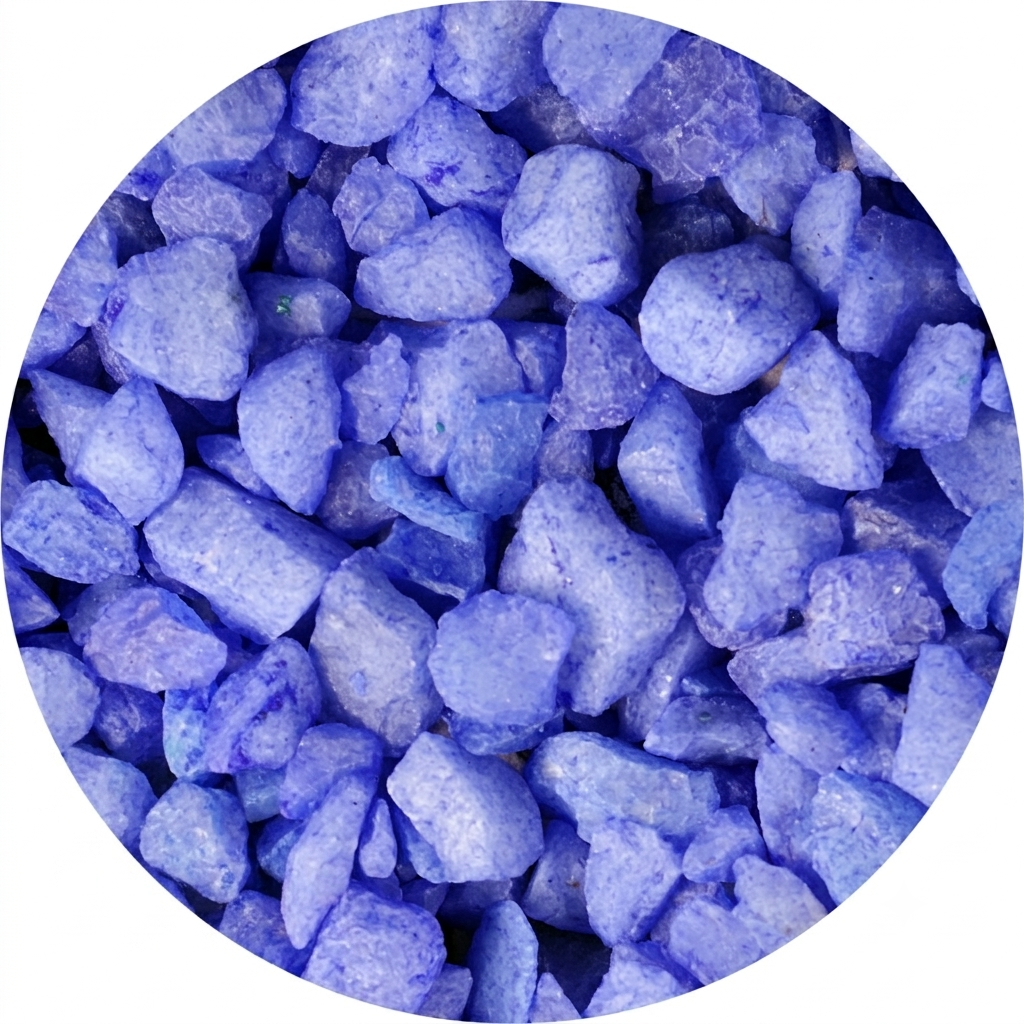 15kg Silk Luxury Quartz Crystal Chippings - Cobalt Frost - SGI Online SGI Online