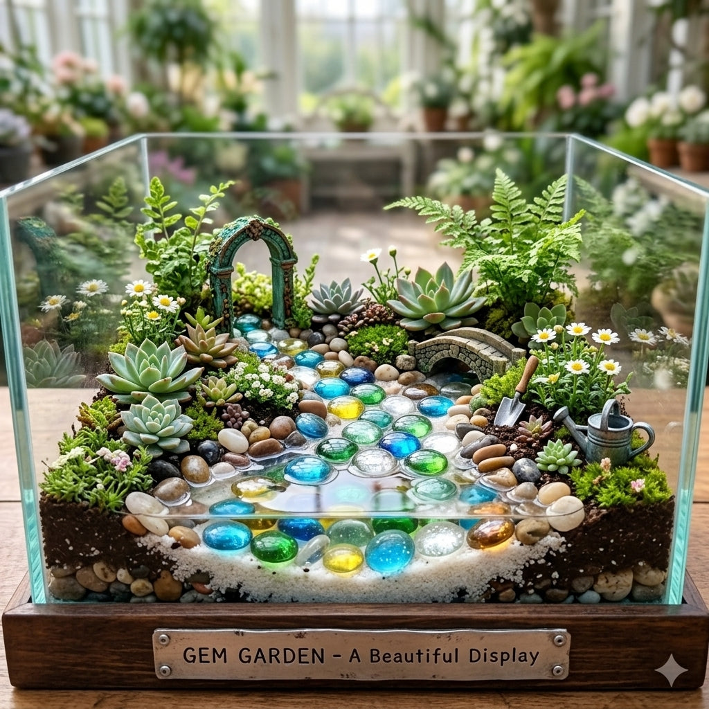 Summer Mix Glass Pebbles for Garden Decor - SGI Online SGI Online
