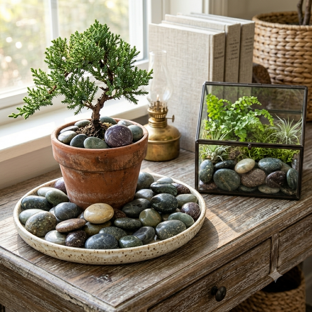 Polished Peru Garden Stone and Pebbles for Landscaping Decor - SGI Online SGI Online