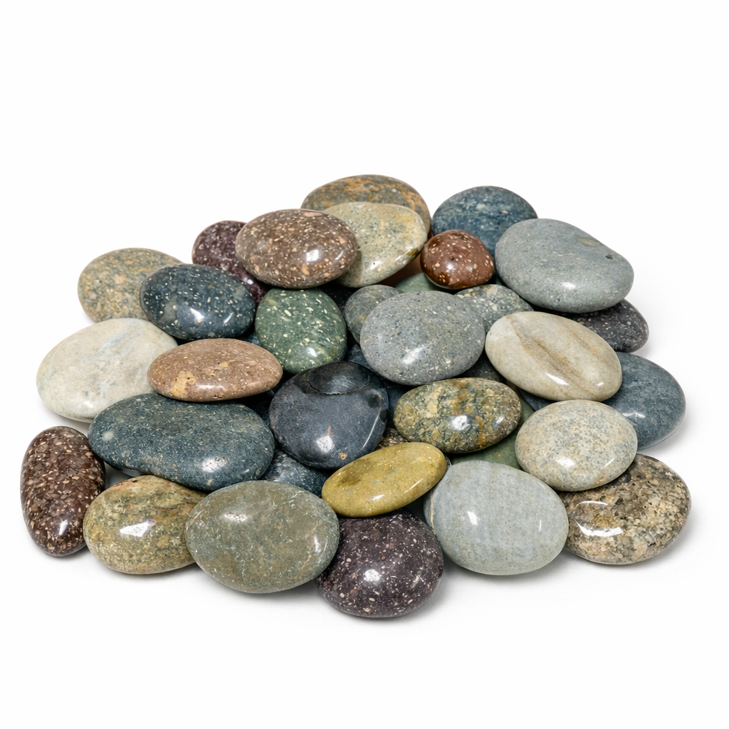 Polished Peru Garden Stone and Pebbles for Landscaping Decor - SGI Online SGI Online