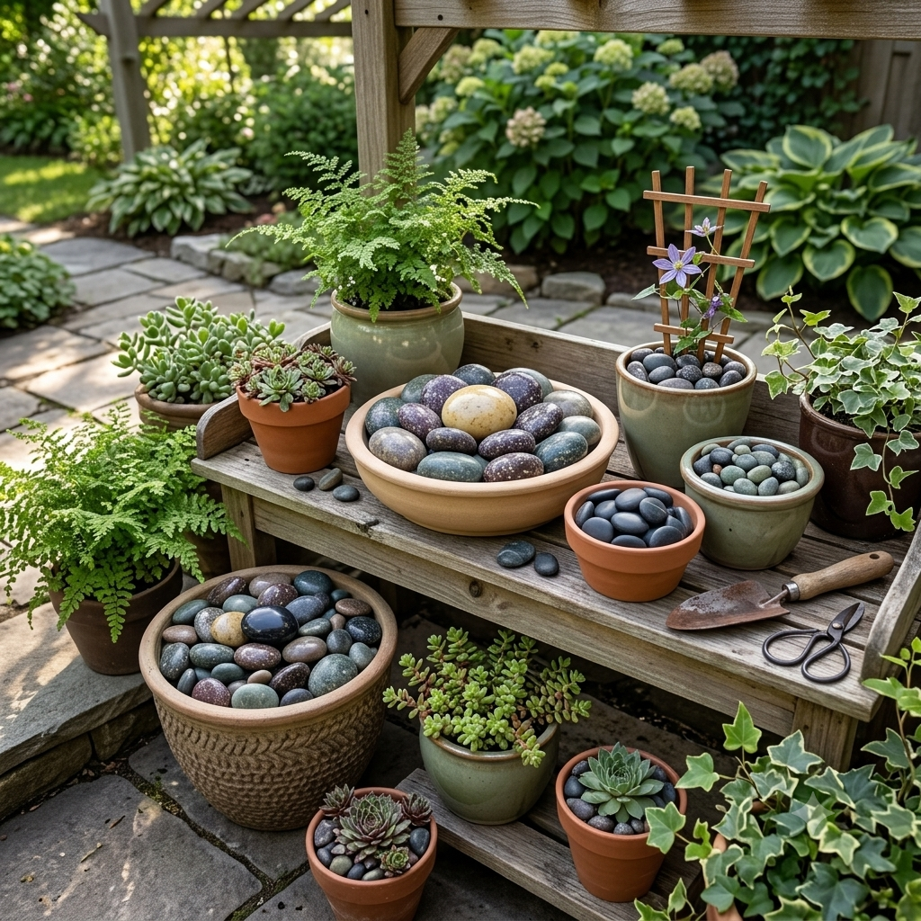 Polished Peru Garden Stone and Pebbles for Landscaping Decor - SGI Online SGI Online