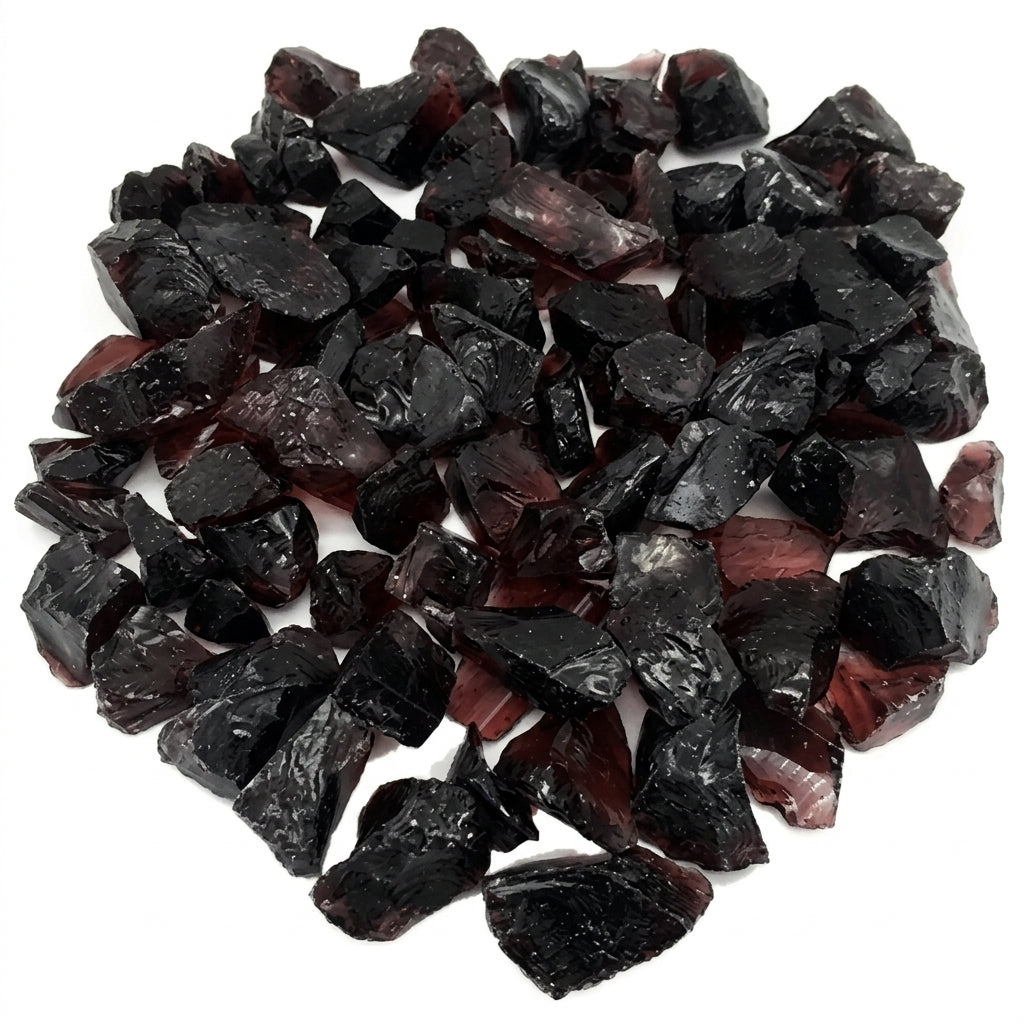 Decorative Lilac Large Glass Chippings - SGI Online