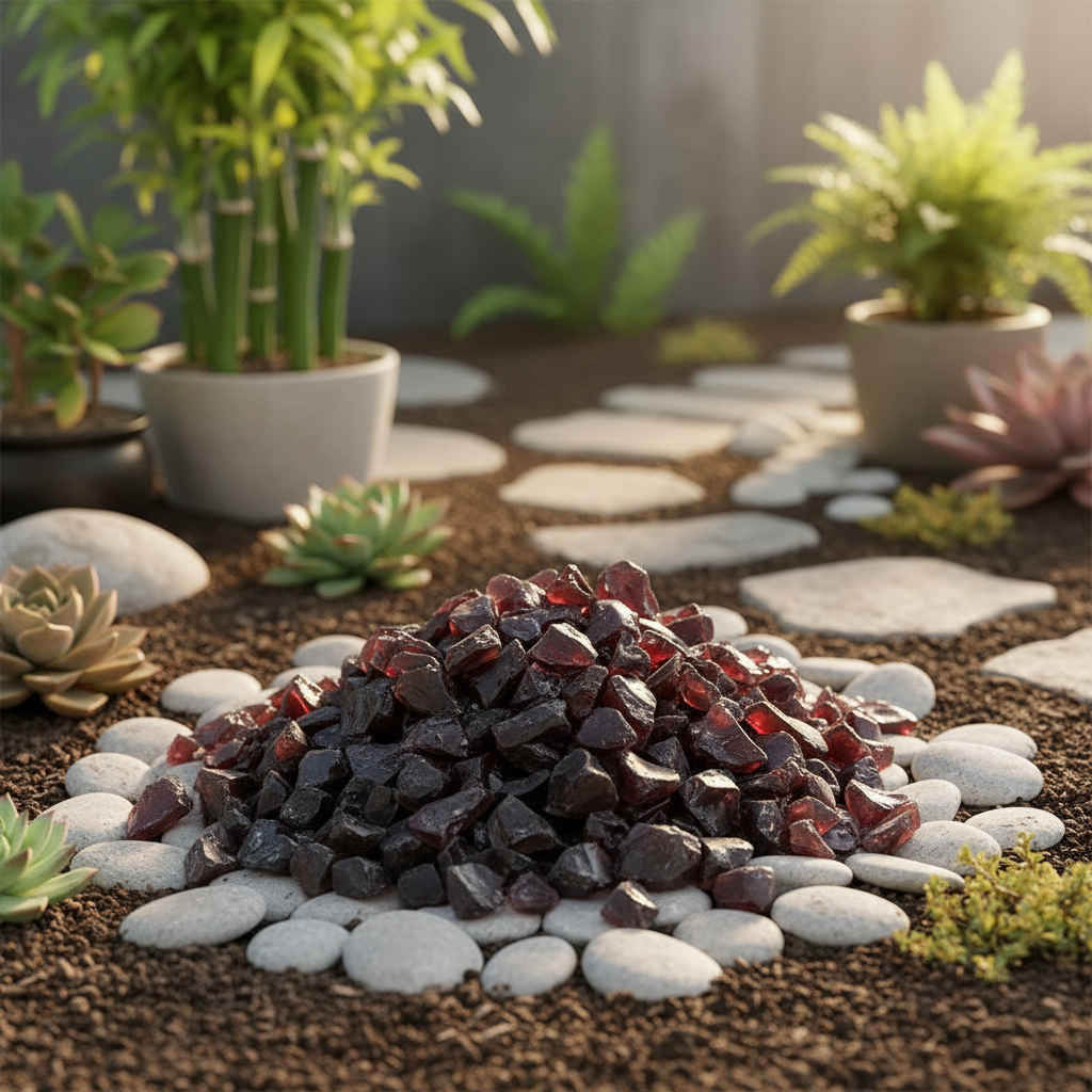 Decorative Lilac Large Glass Chippings - SGI Online SGI Online