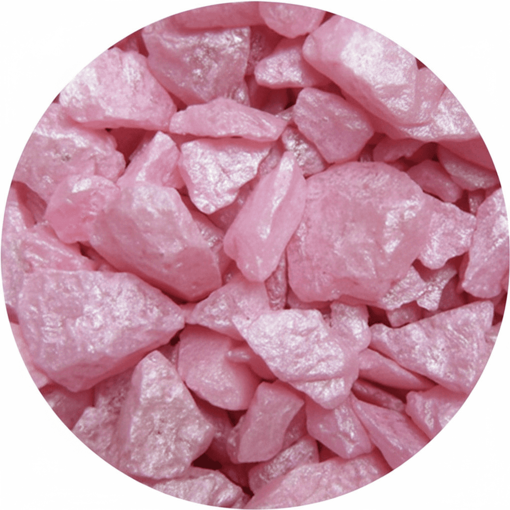 15kg Silk Luxury Quartz Crystal Chippings - Pink - SGI Online