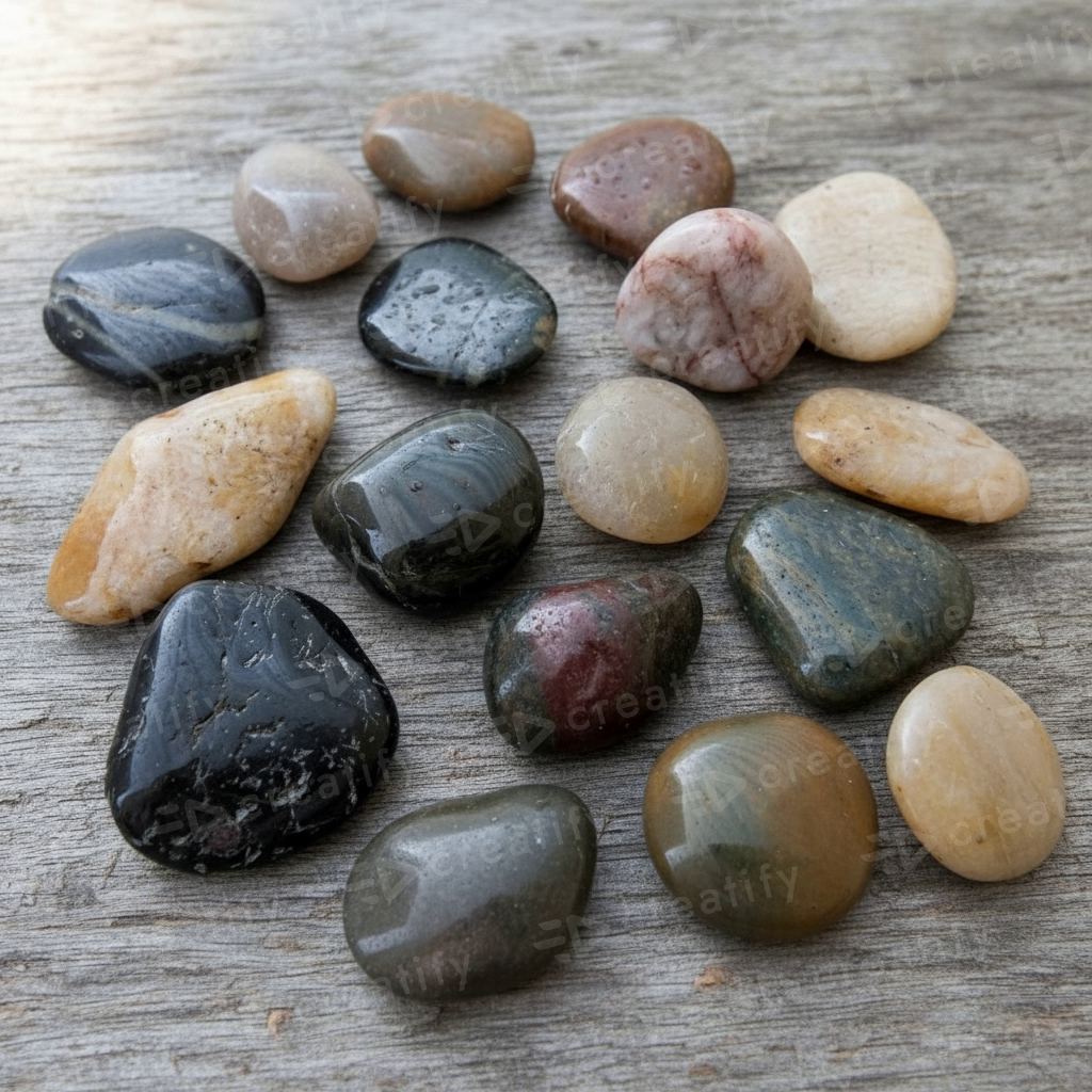 Natural Polished River Pebbles for Decorative Use - SGI Online