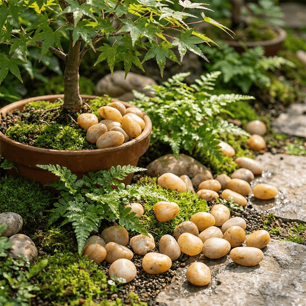 Yellow Polished River Pebbles - Smooth Stones - SGI Online SGI Online