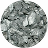 Silver quartz crystal chippings by SGI Online for landscaping and decorative use