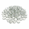 Clear glass pebbles 20kg from STONED with smooth rounded shapes for decoration and crafts