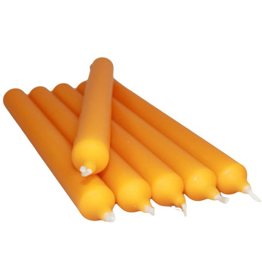 Dinner Candles 6 Pack –  Orange