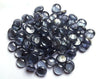 STONED 15kg grey glass pebbles with smooth polished surface for decoration and landscaping