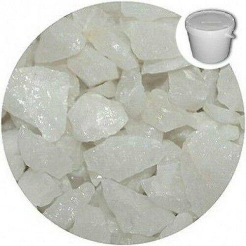 Silk Luxury Quartz Crystal Chippings - White