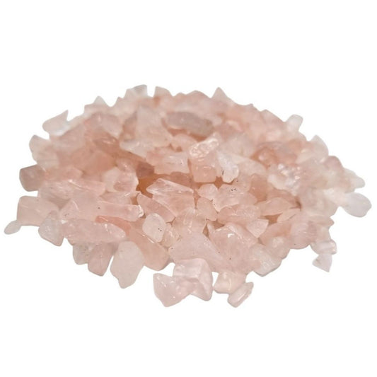 Rose Quartz Gemstone Chips, Polished 0.5–1.5 mm - SGI Online SGI Online